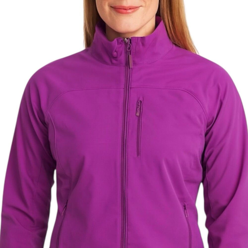 Marmot Large Purple Gorpcore Softshell Jacket Out… - image 1